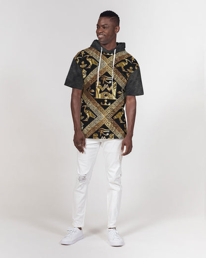 Regal Panther Men's Premium Heavyweight Short Sleeve Hoodie