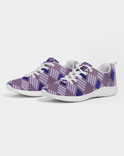 Purple Leopard Women's Athletic Shoe