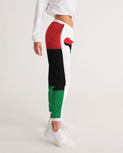 Pan African continental symbol Women's Track Pants