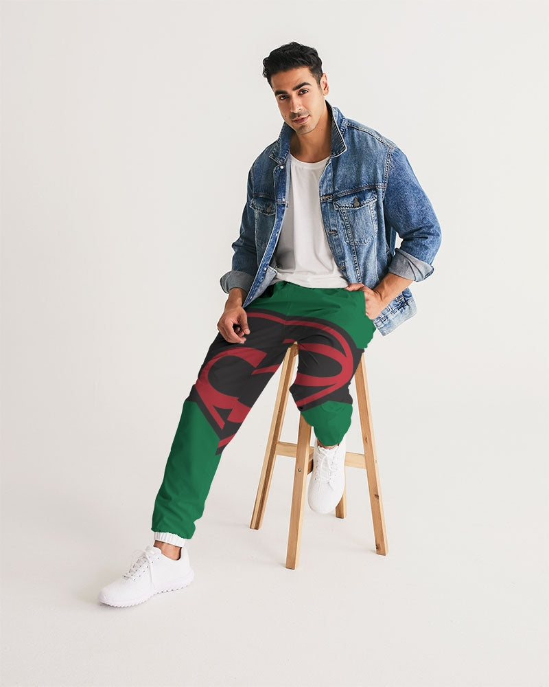 Black polyamorous flag Men's Track Pants