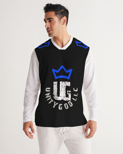 UNITYGOD Logo 5 Men's Long Sleeve Sports Jersey