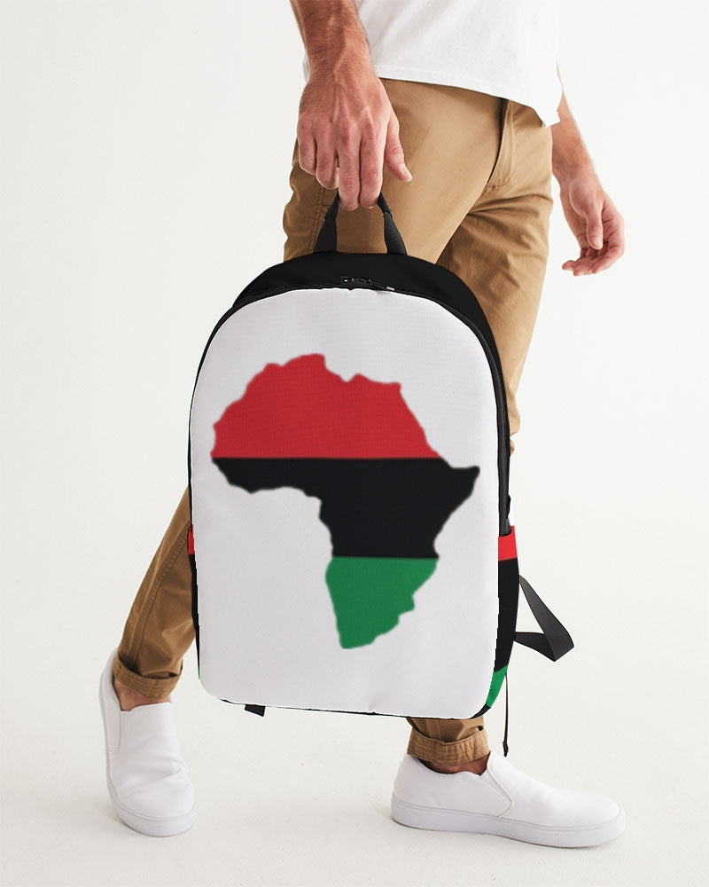 Pan African continental symbol Large Backpack