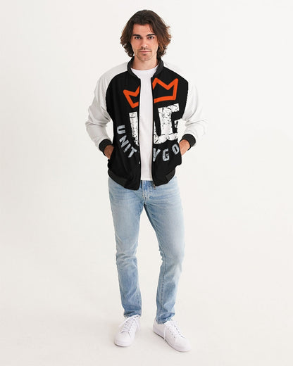 red UNITYGOD Logo Men's Bomber Jacket