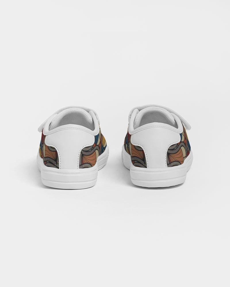 Classic Kente Kids Velcro Sneaker