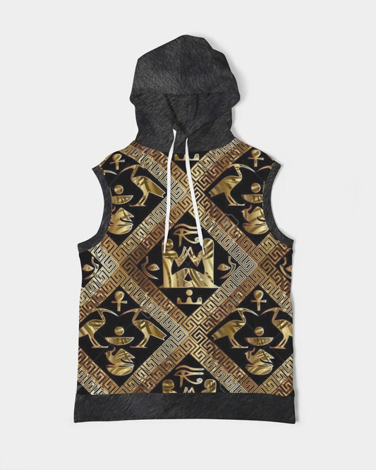 Regal Panther Men's Premium Heavyweight Sleeveless Hoodie