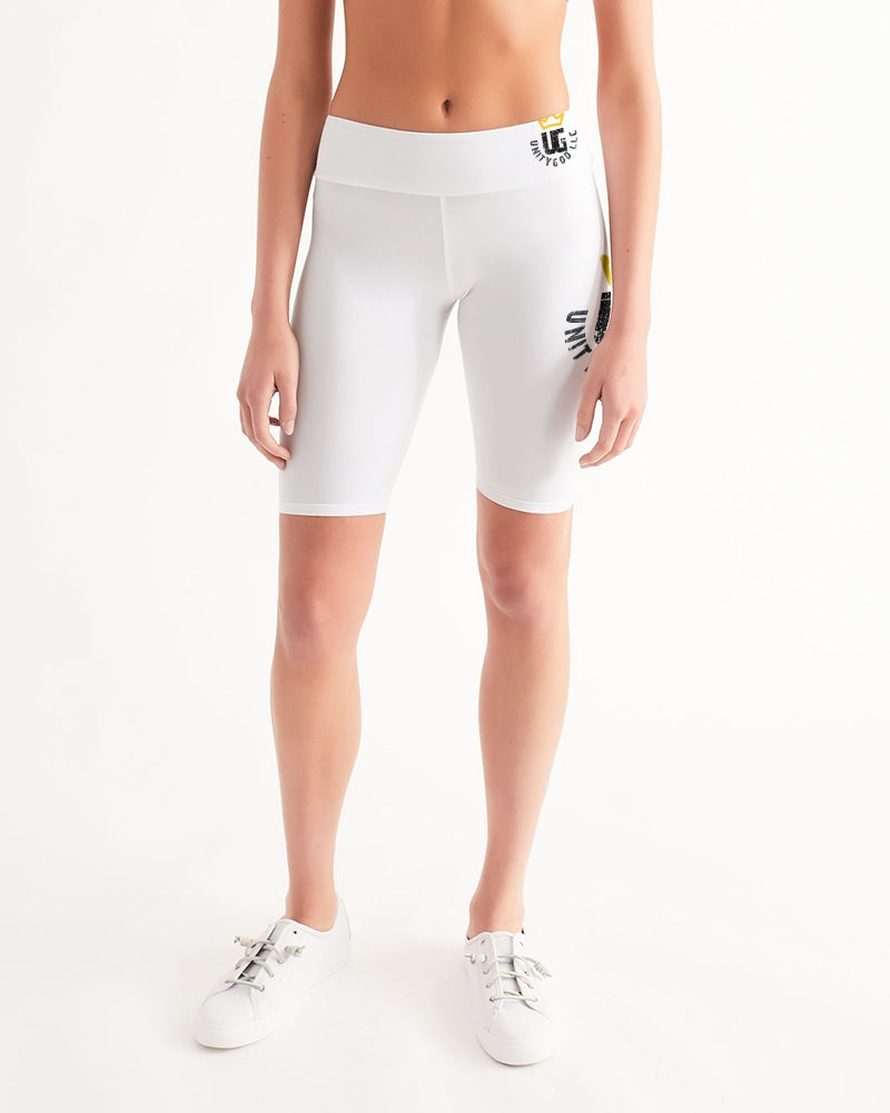 UNITYGOD Logo 4 Women's Mid-Rise Bike Shorts