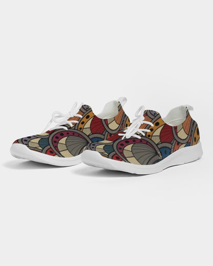 Classic Kente Men's Lace Up Flyknit Shoe