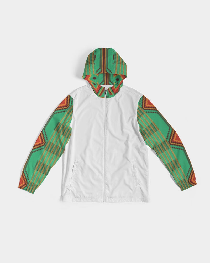 Kente variant 1 Men's Windbreaker