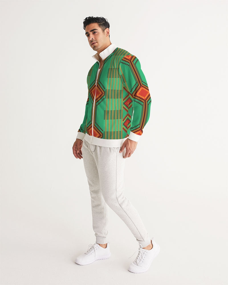 Kente variante 1 chaqueta deportiva para hombre 