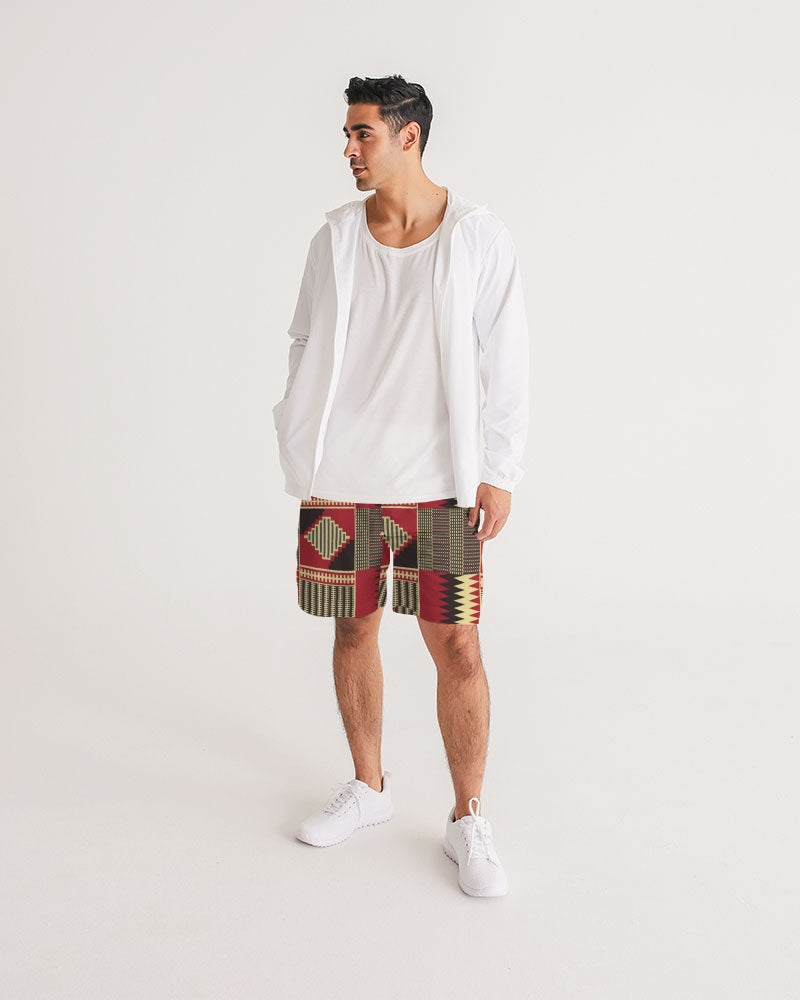 BRW Kente Men's Jogger Shorts