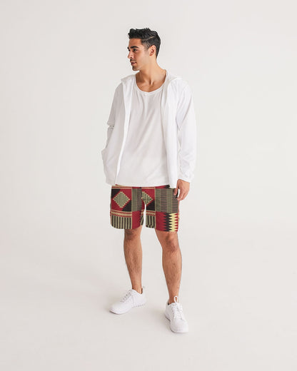 BRW Kente Men's Jogger Shorts