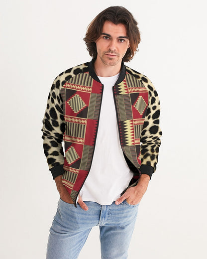 BRW Kente Men's Bomber Jacket