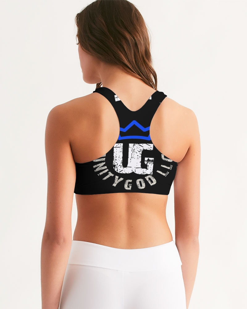 UNITYGOD Logo 5 Women's Seamless Sports Bra