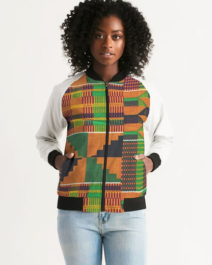Kente Women's Bomber Jacket