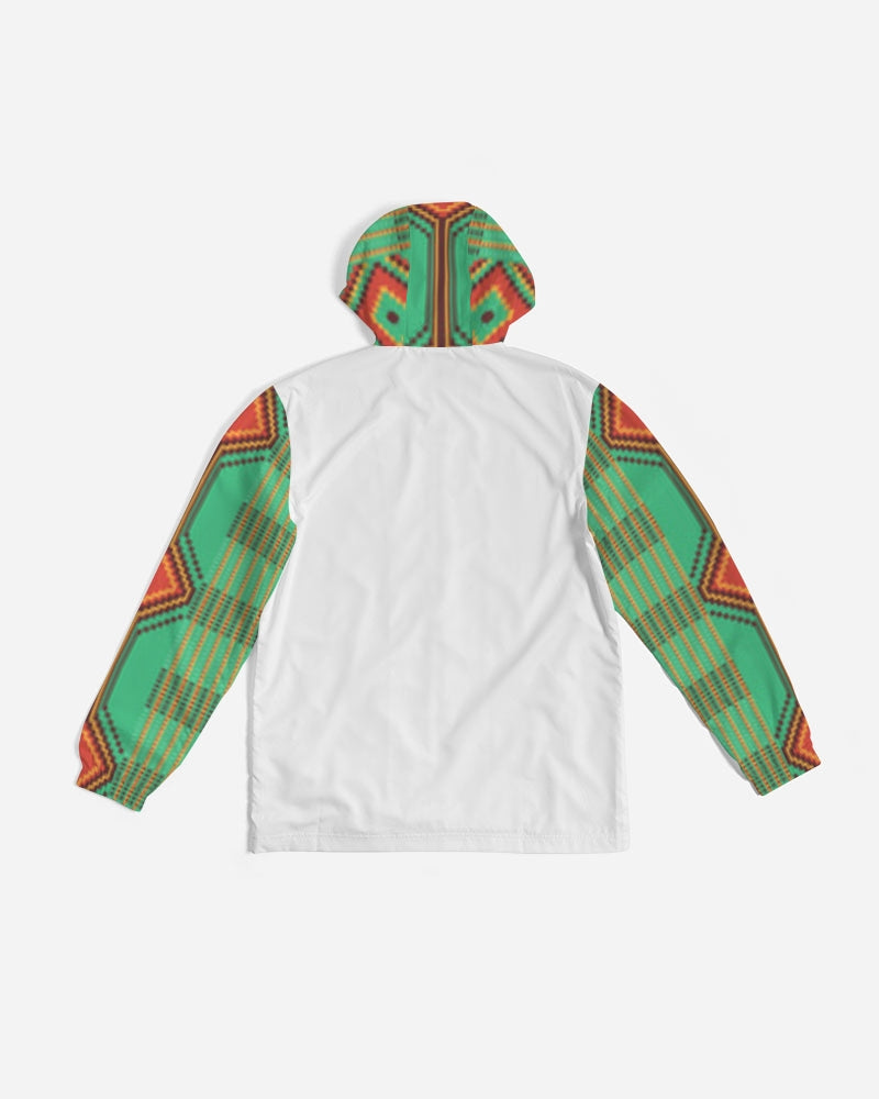 Kente variant 1 Men's Windbreaker